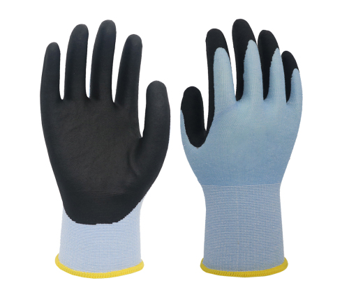 Short Staples cut resistance gloves