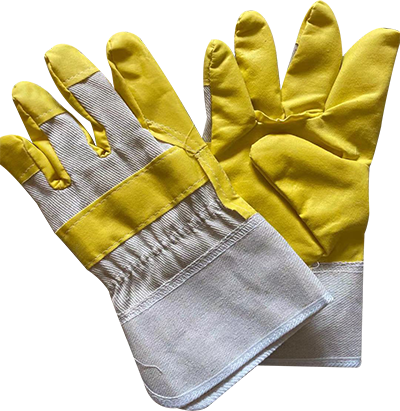 PVC laminated gloves