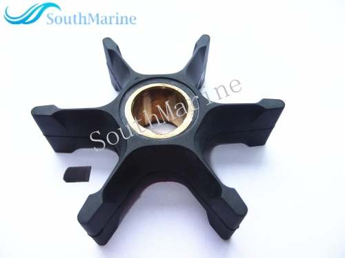 Boat Motor Water Pump Impeller with key 0389557 0396725 0432594 0437080 0777820 18-3053 for OMC BRP Johnson Evinrude 40HP 60HP 65HP 70HP 75HP Outboard