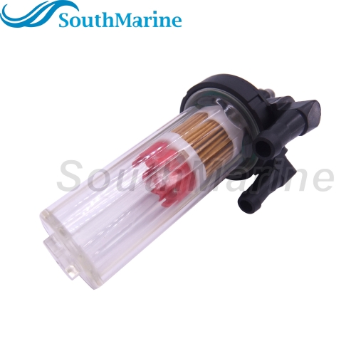 Boat Motor 68V-24560-00 68V-24560-01 6D8-24560-08 6D8-24560-09 Fuel Filter for Yamaha 30HP-100HP 115HP, 8mm, 5/16"