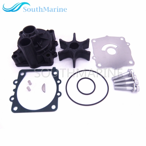 Boat Motor 68V-W0078-00 Water Pump Kit with Housing for Yamaha 115HP F115 Boat Outboard Engine, fits Sierra Marine 18-3523-1