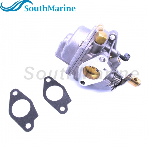 Boat Motor 6BX-14301-10 6BX-14301-11 6BX-14301-00 Carburetor Assy and 6BX-E3646-00 6EE-E3646-00 Gaskets (2 pcs) for Yamaha 4-stroke F6 Outboard Engine