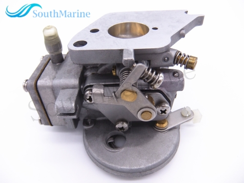 Boat Engine Carbs Carburetor Assy 6E3-14301-03/04/05 6E0-14301-05 6E4-14301-71 for Yamaha 4M 5M 4-5HP/1383-8390M 1383-9508M for Mercury Quicksilver