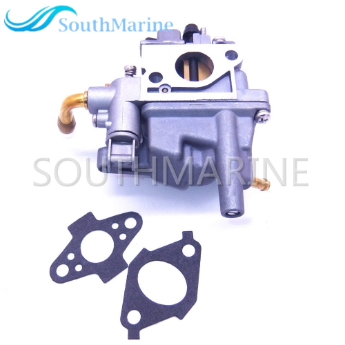 Boat Engine 69M-14301-10 69M-14301-11 69M-14301-12 18-34604 Carburetor Carb Assy and 69M-E3645-A0 69M-E3646-A0 Gaskets for Yamaha 4-Stroke F2.5