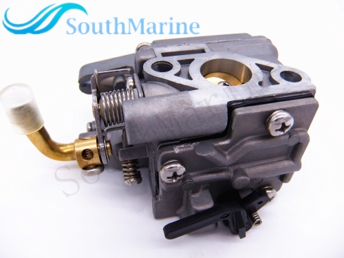 Boat Motor Carburetor Carb Assy 69M-14301-10 69M-14301-11 69M-14301-12 for Yamaha 4-Stroke F2.5 Outboard Engine, fit Sierra 18-34604