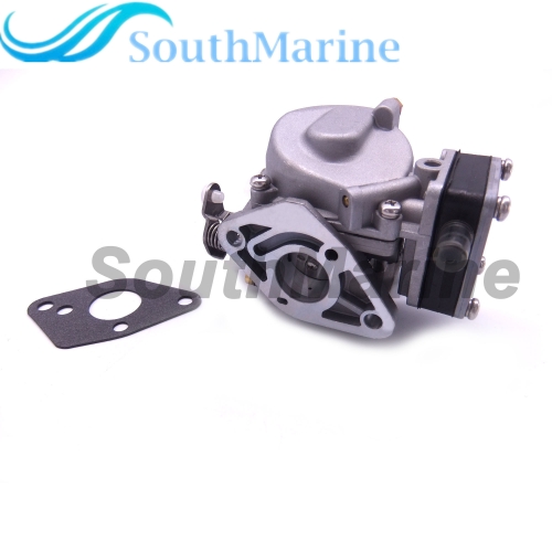 Boat Engine 3303-803687A04 803687T04 803687A3 803687T03 803687A2 Carburetor Assy and 16327 27-16327 Gaskets for Mercury Mariner 6HP 8HP 9.8HP Outboard