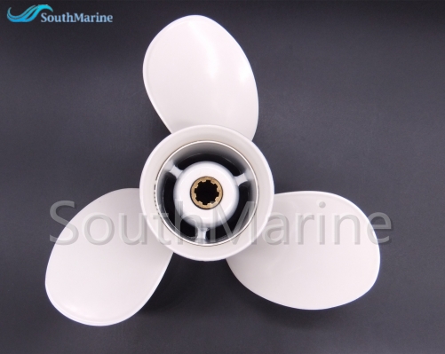 Aluminum Alloy Propeller 9 1/4x11-J for Yamaha 9.9HP 15HP Outboard Motor 63V-45943-10-00 9.25x11