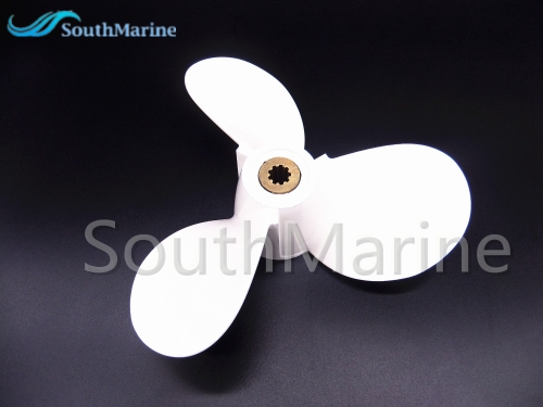 Aluminum Alloy Propeller 7 1/2x8-BA for Yamaha 4hp 5hp 6hp 4A 4M 5M 5C F4 F6L F6S F5A F6C Outboard Motors 6E0-45941-01-00 7.5x8