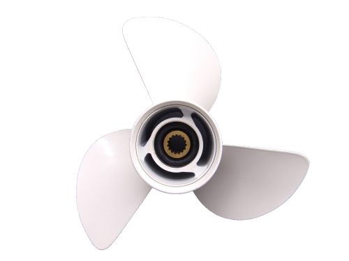 Boat Motor Aluminum Propeller 13 1/4x17-K for Yamaha 60HP 70HP 75HP 80HP 85HP 90HP 115/130HP Outboard Engine 6E5-45945-01-00,6E5-45945-01-EL 13.25x17