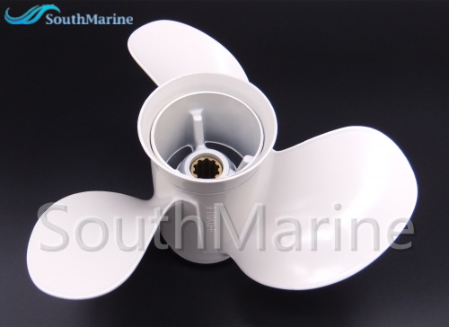 Aluminum Propeller Alloy  9 7/8x13-F for Yamaha 20HP 25HP 30HP Outboard Motor 664-45949-02-00 664-45949-02-EL 9.875x13