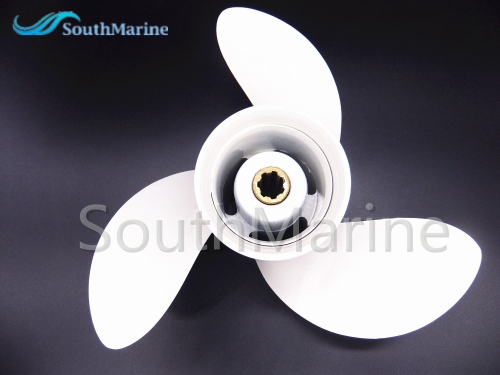 Aluminum Propeller 8 1/2x8 1/2 -N for Yamaha 6hp 8hp 9.9hp F6 F8 F9.9 Boat Engines 6G1-45941-00-EL 6G1-45941-00-00 8.5x8.5