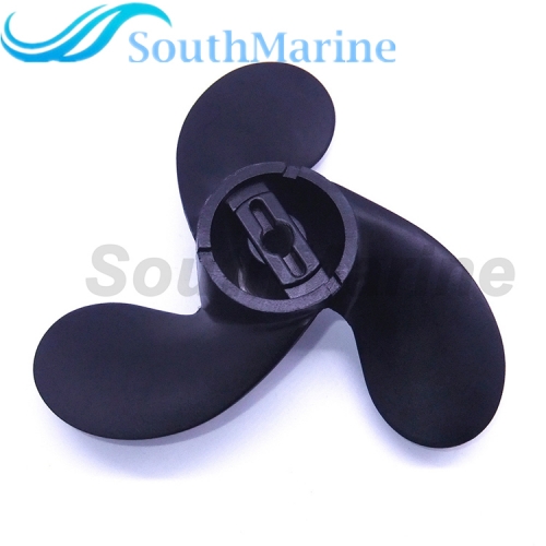 58111-98452-019 Aluminum Alloy Propeller 7 1/2x4 3/4 for 2HP 2.2HP 2.5HP for Suzuki Outboard Engine (3X188) A500 4-3/4" Pitch 188"X122" Pitch ON Prop