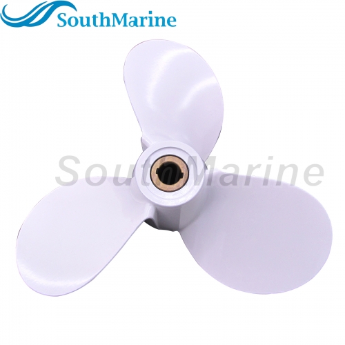 Boat Engine Old Shear Pin Type 6E0-45943-00-EL Propeller 3X7-1/2X7 for Yamaha Outboard 4HP 5HP Marine 2/4-stroke Motor