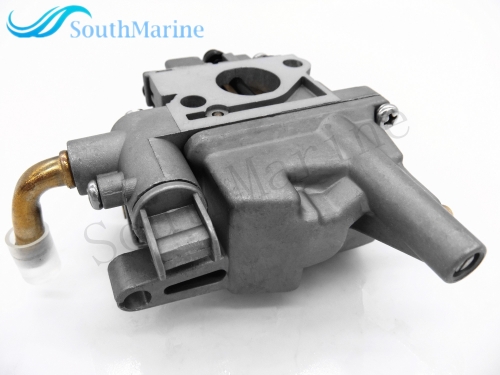 Boat Motor Carburetor Carb Assy 69M-14301-10 69M-14301-11 69M-14301-12 for Yamaha 4-Stroke F2.5 Outboard Engine, fit Sierra 18-34604