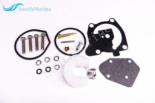 SouthMarine 66T-W0093-00-00 66T-W0093-00 Boat Engine Carburetor Repair Kit for Yamaha 40HP Outboard Motor X E40X