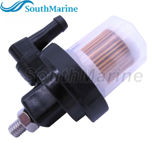 Boat Motor 6E5-24560-00 6R3-24560-00 Fuel Filter Assembly for Yamaha Outboard Engine 115HP 130HP 150HP 175HP 200HP 225HP 250HP, 8mm / 0.315in