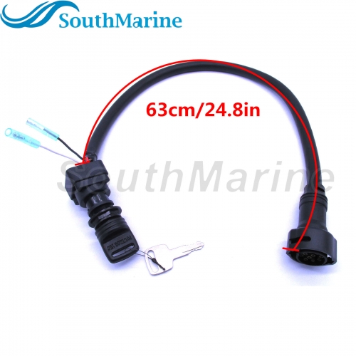 Boat Motor Remote Main Switch Assembly 6H3-82510-11 63D-82510-02 63D-82510-01 63D-82510-00 for Yamaha Outboard Engine, 10 pin