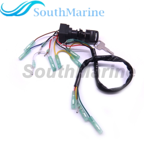 Remote Control Box Ignition Switch/Main Switch Assy 703-82510-43-00 for Yamaha Outboard Motors 703-82510-42-00 Push to Choke 10P