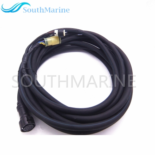 SouthMarine 6X3-8258A-10 688-8258A-60-00 20ft Main Wiring Harness 10P for Yamaha Outboard Motor 704 Remote Control, 6m