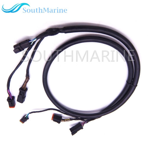 SouthMarine 0176333 176333 Extension Harness Cable Assembly for Evinrude Johnson OMC Outboard Motor Remote Control Box 5006180, 5ft(1.5m)