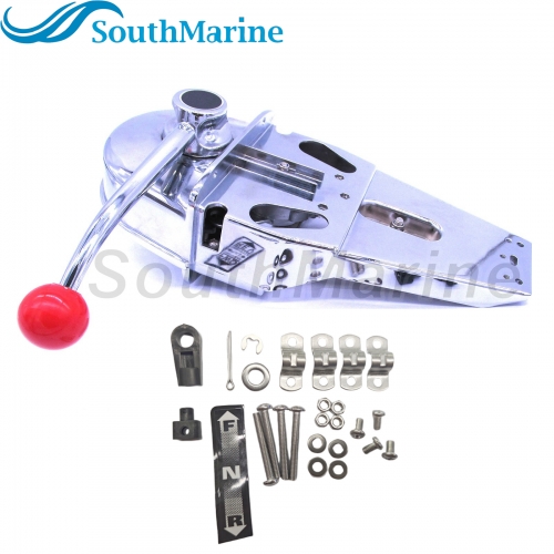 Top Mount Control Marine Boat Single Lever Handle Engine Control for Teleflex Morse MT2 MT3 33C Dual Action Outboard