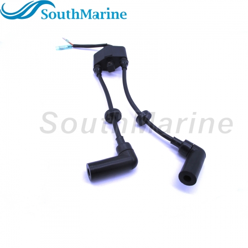 SouthMarine Boat Engine 66M-85570-00 F15-07000600 Ignition Coil Assy for Yamaha Parsun HDX Makara Outboard Motor T9.9 F9.9 F13.5 F15