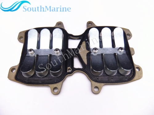 SouthMarine Boat Motor Reed Valve Assy 66T-13610-00 for Yamaha 2-Stroke 40hp 40X E40X Outboard Motors Engine