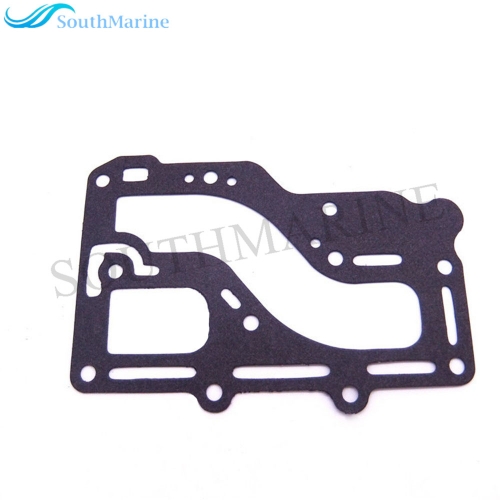 SouthMarine Boat Engine Exhaust Cover Gasket 350-02305-2 350023052M fit Tohatsu & for Nissan Outboard Motor NS M 9.9HP 15HP 18HP 2-Stroke, 2cyl