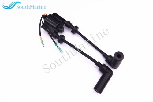 Outboard Engine 65W-85570-01-00 65W-85570-00-00 Ignition Coil Assy for Yamaha 4-Stroke 25HP F25 T25TLR Boat Motor
