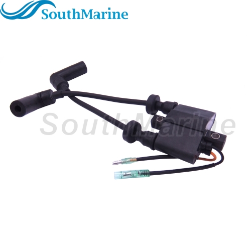 SouthMarine Boat Engine 6F5-85570-12 6F5-85570-13 Ignition Coil Assy for Yamaha 4-Stroke F9.9H FT25 F15 F20 F25 Outboard Motor