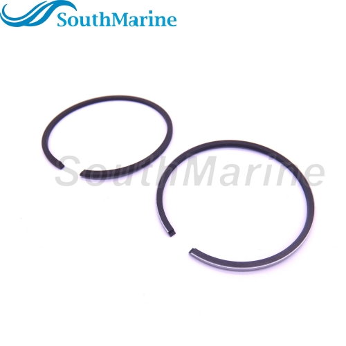 Boat Motor 39-16054 39-8M0080357 Piston Ring Set STD for Mercury Mariner 4HP 5HP 9.9HP 15HP 18HP, 55mm