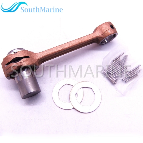 SouthMarine Boat Engine 6H4-11650-00 6H4-11651-00 Connecting Rod Kit for Yamaha 40HP 50HP Outboard Motor