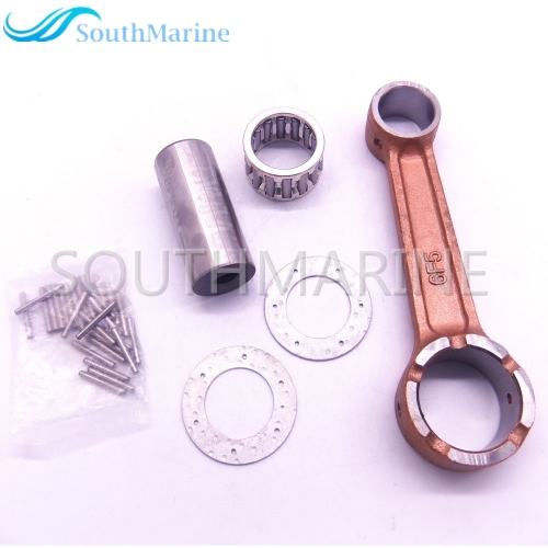 SouthMarine Boat Engine 6F5-11650-00 6F5-11651-00 Connecting Rod Kit for Yamaha 40HP Outboard Motor