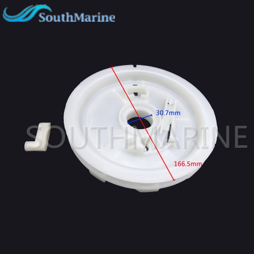 SouthMarine Start Up Wheel F15-07130201 and Drive Pawl F15-07130202 for Parsun HDX 4-Stroke F9.9 F15 9.9hp 15hp Outboard Motors