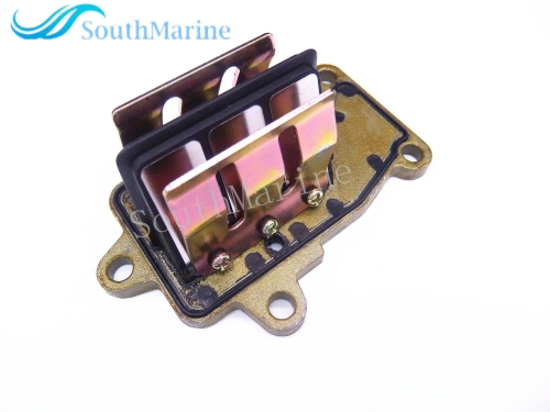 SouthMarine T15-04050000 T9.9-04050000 Intake Reed Valve Assy for Parsun HDX Makara 2-Stroke T9.9 T15 BM Outboard Motor