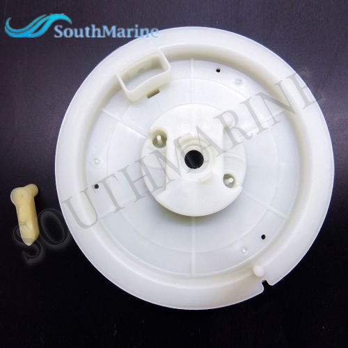 SouthMarine 67D-15714-00-00 Sheave Drum/Starter Up Wheel with Drive Pawl for Yamaha F4M F4A F4B F5M F5A F6M F6C Outboard Motor