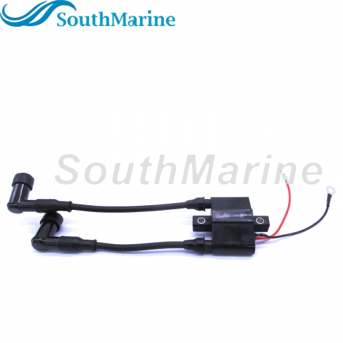 Boat Motor 339-803559A02 Ignition Coil for Mercury Quicksilver Outboard Engine 4-Stroke 8HP 9.9HP, fits Sierra Marine 18-23207