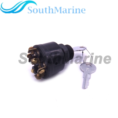 SouthMarine Boat Engine 0388173 0390129 0391033 0392344 0393301 0508180 508180 Ignition Switch Push to Choke for Johnson Evinrude OMC Outboard Motor