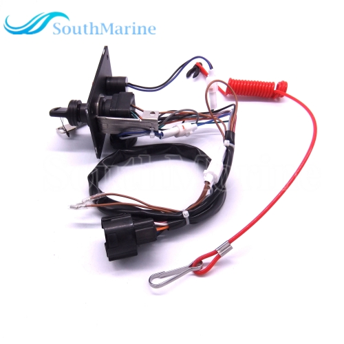 Boat Engine 37100-96J24 37100-96J25 Single Ignition Key Switch Panel for Suzuki Outboard Motor