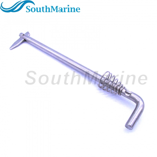Boat Motor F8-01010200 Tilt Thrust Rod & Spring for Parsun HDX Outboard Engine 4HP 5HP 6HP 8HP 9.8HP