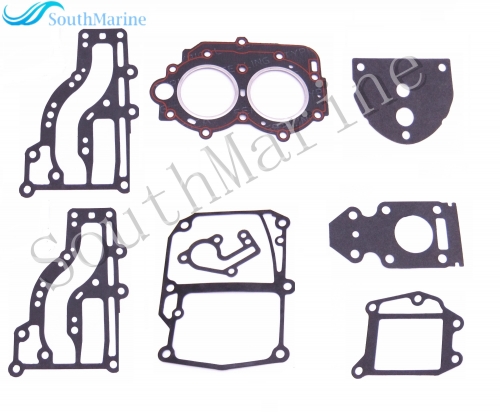 Boat Motor Complete Power Head Seal Gasket Kit for Yamaha 9.9hp 15hp 63V Outboard Engine