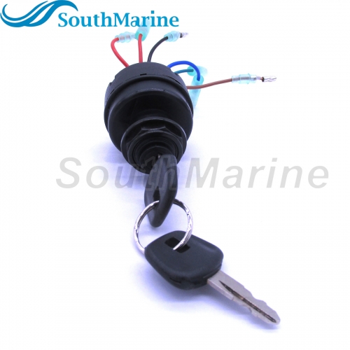 SouthMarine Boat Engine 353-76020-3 353760203 353760203M Main Key Switch for Nissan for Tohatsu / 5040113 for Evinrude Johnson OMC Outboard Motor