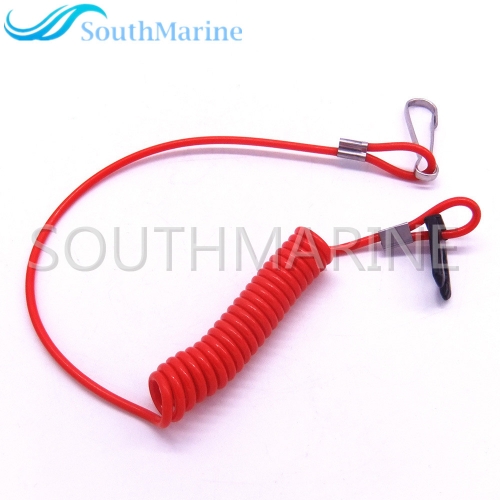Boat Engine Safety Lanyard Stop Kill Switch Cord 36182-ZV4-650 36182-ZV4-651 for Honda 2HP-225HP Outboard Motor