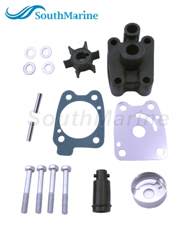 Boat Motor 6BX-WG078-00 6EE-W0078-00/01 18-3473 Water Pump Repair Kit with Housing for Yamaha 4HP 5HP 6HP F4F4B F5A F6 F6C