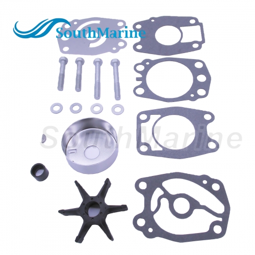 Boat Motor 6F5-W0078-00 6F5-W0078-A0 Water Pump Repair Kit for Yamaha 40HP C40 CV40 CV40ELD Outboard Engine, fit Sierra Marine 18-3374