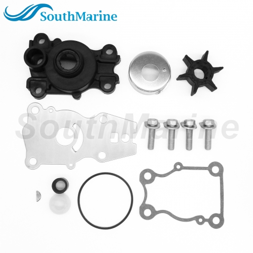 Boat Motor 66T-W0078-00/01 18-3440 18-3413 Water Pump Repair Kit with Housing 66T-44311-00 for Yamaha 25HP 30HP 40HP T25 F30 F40