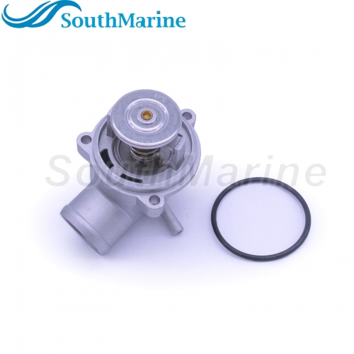 1112000915 00A121113 1112000415 Engine Coolant Thermostat with Seal for Mercedes-Benz W202 R170 C220 C230 SLK230 2.2L 2.3L