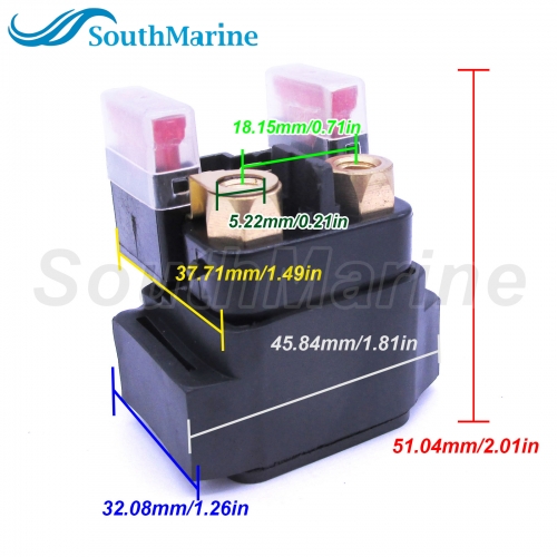 5HH-81940-00/01/02 Starter Solenoid Relay for Yamaha TTR125E LE LWE TTR230 TTR90E / SMU6117 for ARROWHEAD / Trail Motorcycle