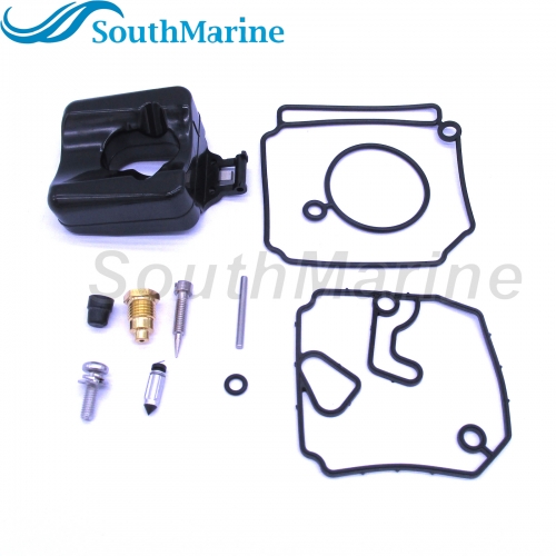 Outboard Motor 6H4-W0093-02 6H4-W0093-03/04 18-7768 Carburetor Repair Kit for Yamaha / 8M6010313 for Mercury Marine 40HP 50HP