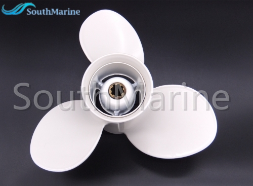 Boat Engine Aluminum Alloy Propeller 9 1/4x8-J for Yamaha 9.9HP 15HP Outboard Motor 9.25x8  63V-45947-00-00 683-45947-00-00